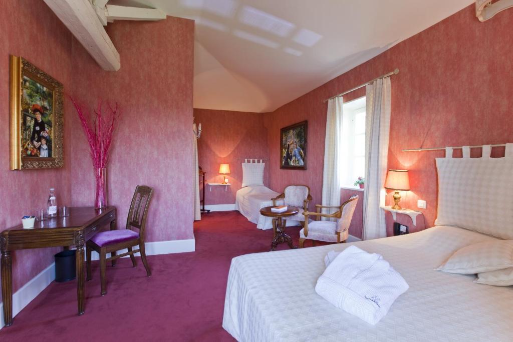 Hotel Le Domaine De La Colombiere Moissieu-sur-Dolon Zimmer foto